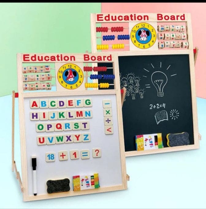 Wooden Montessori Educational Magnetic Blackboard , Multipurpose Educational Learning Board, Double-sided Magnetic Wooden Writing Blackboard Wooden Montessori Educational Magnetic Blackboard , Multipurpose Educational Learning Board, Double-sided Magnetic Wooden Writing Blackboard